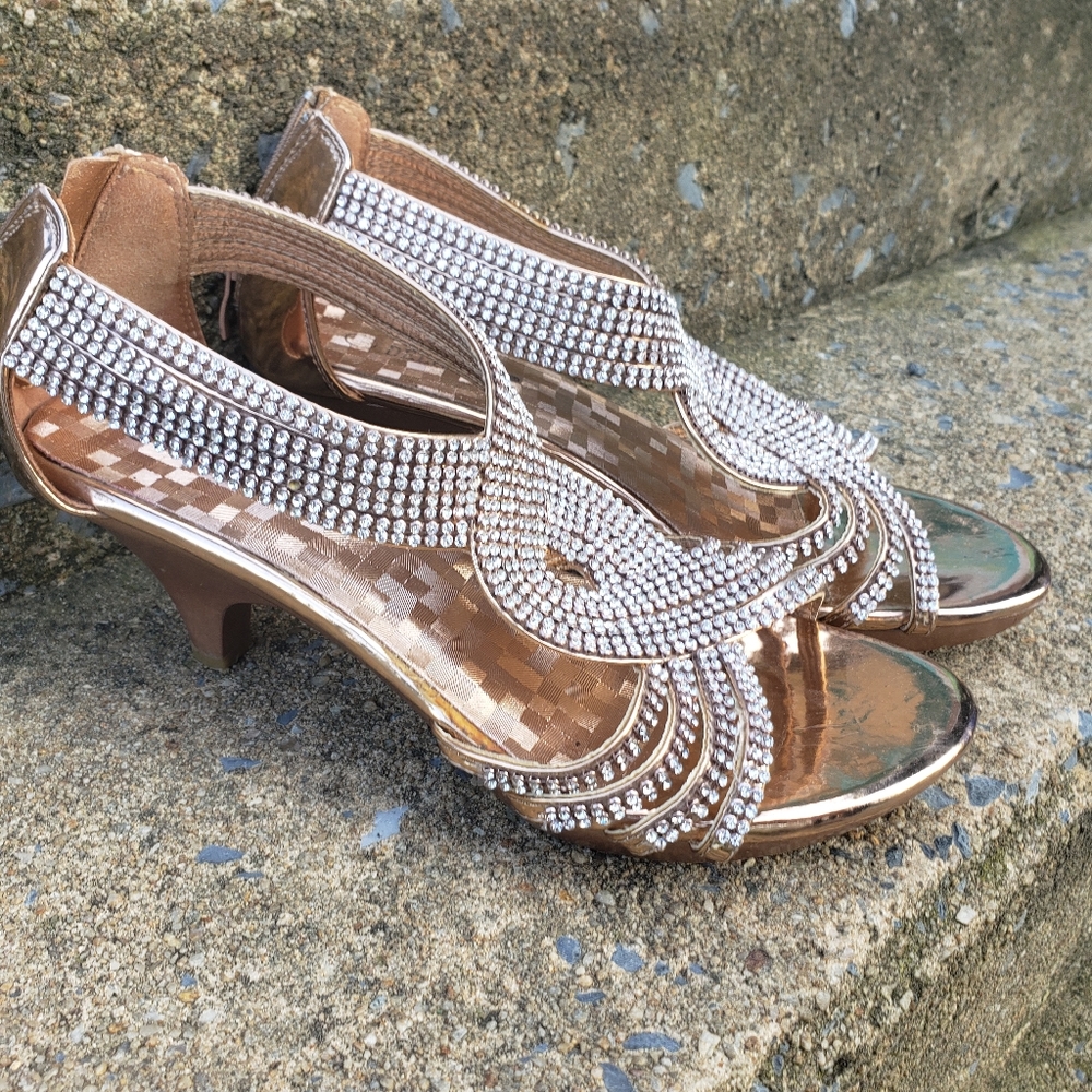Rose Gold heels